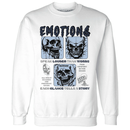 NastyJamz-White-Navy-6s-Sweatshirt-Match-Emotions-Skull