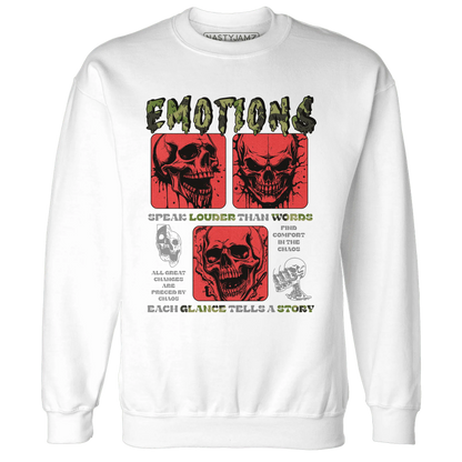 AM-90-Dark-Sage-Solar-Red-NastyJamz-Sweatshirt-Match-Emotions-Skull