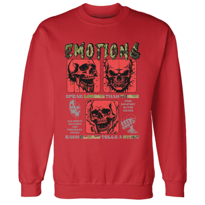 AM-90-Dark-Sage-Solar-Red-NastyJamz-Sweatshirt-Match-Emotions-Skull