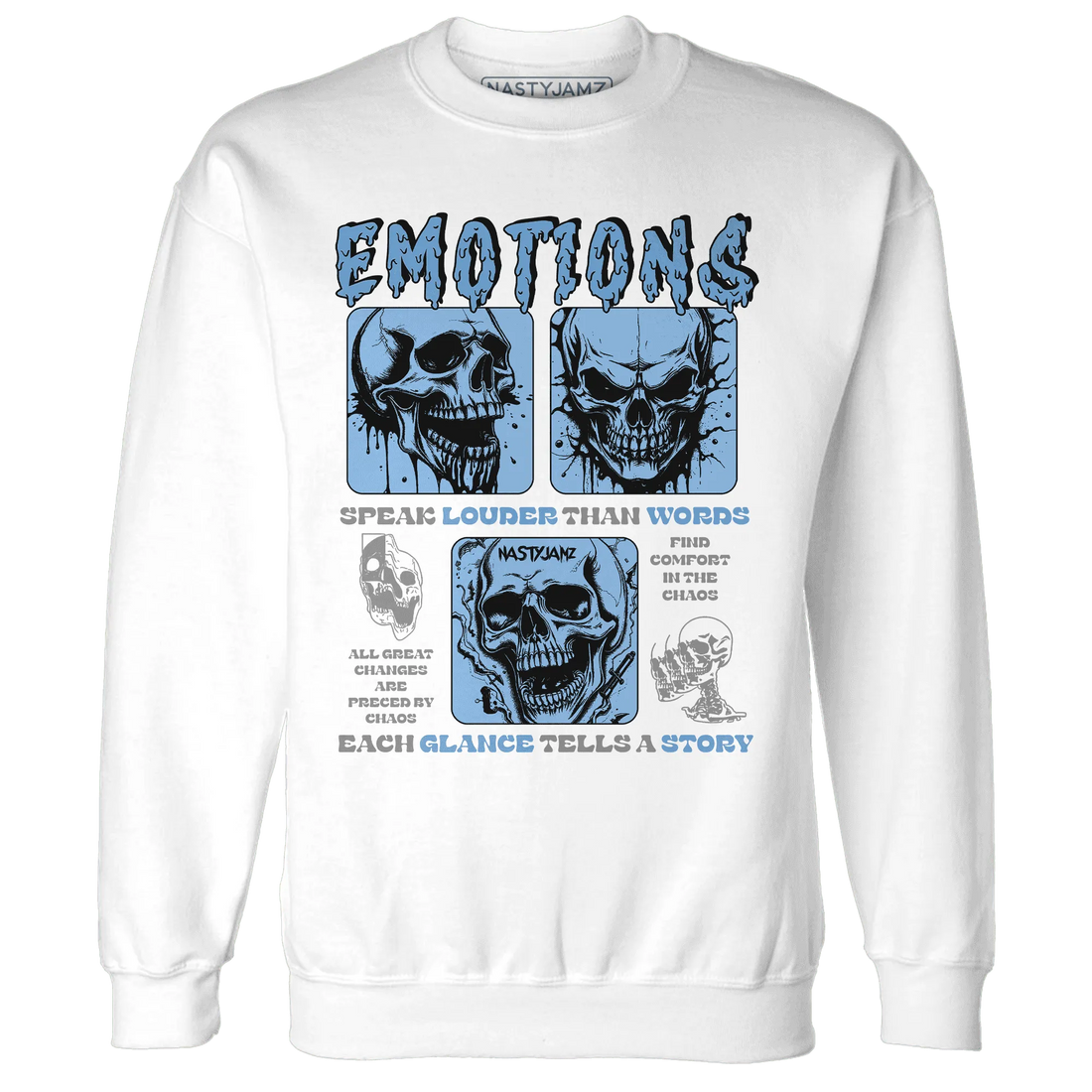 NastyJamz-AM-Plus-Black-Univercitii-Blue-Sweatshirt-Match-Emotions-Skull