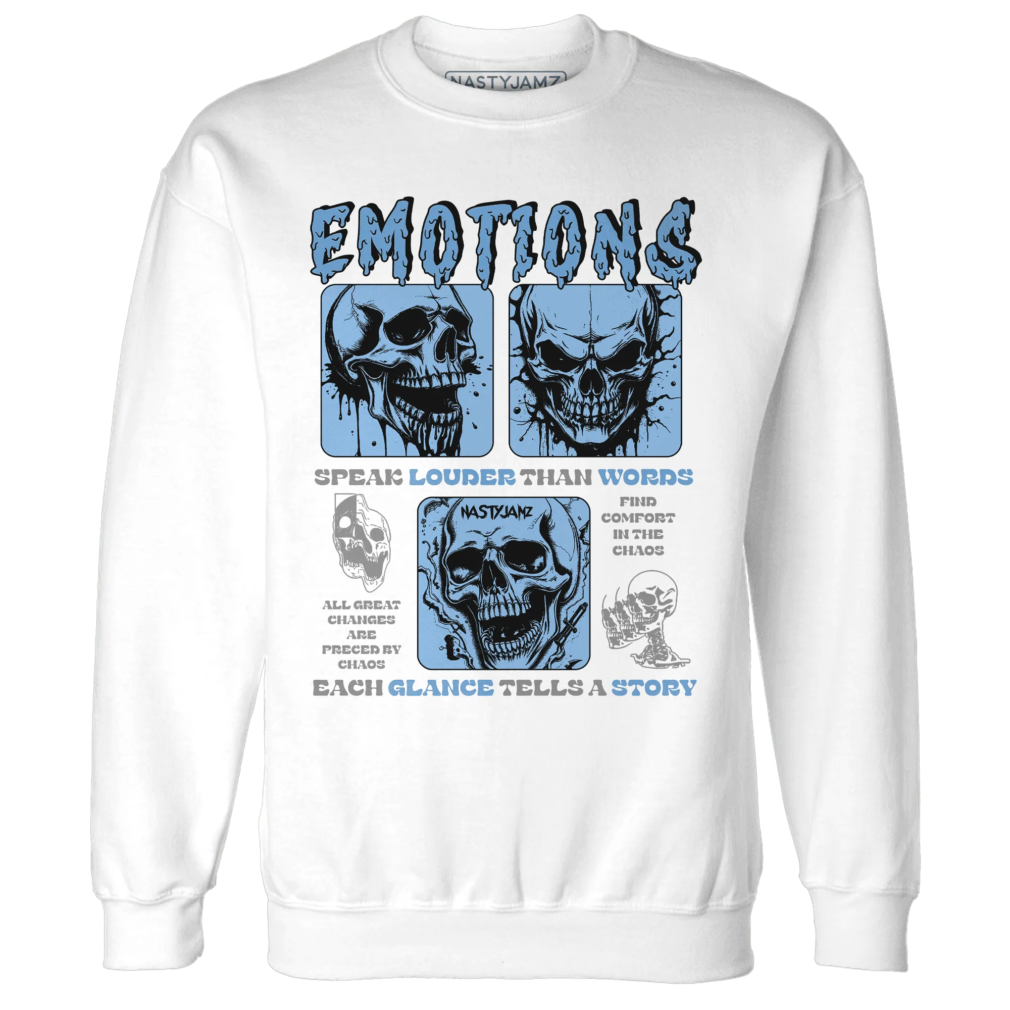 NastyJamz-AM-Plus-Black-Univercitii-Blue-Sweatshirt-Match-Emotions-Skull