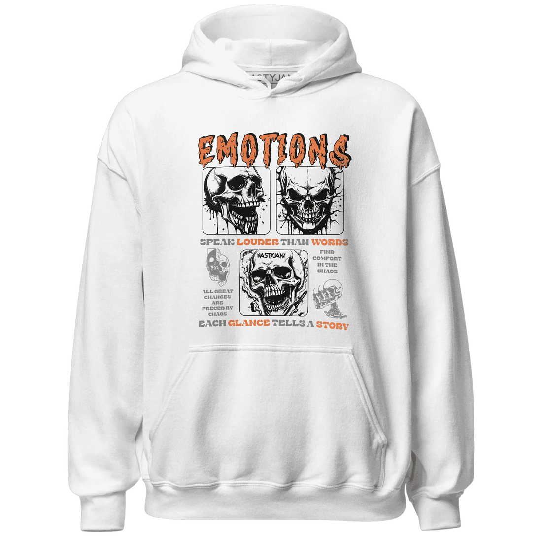 NastyJamz-AM-TW-White-Orange-Hoodie-Match-Emotions-Skull