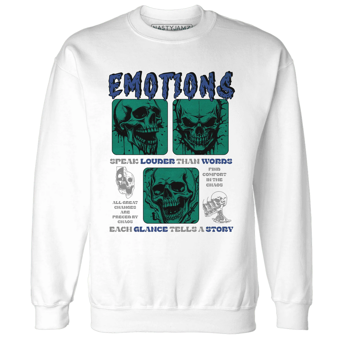 Dunk-Hyper-Royal-Malachite-NastyJamz-Sweatshirt-Match-Emotions-Skull
