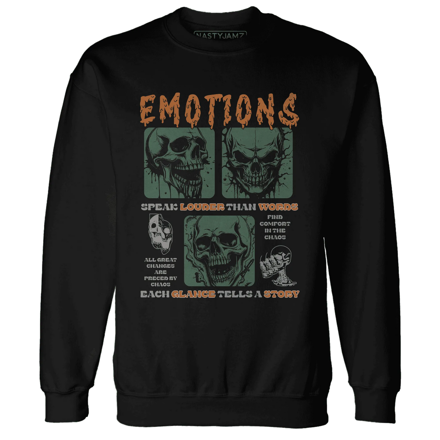 Dunk-Low-Ceramic-NastyJamz-Sweatshirt-Match-Emotions-Skull