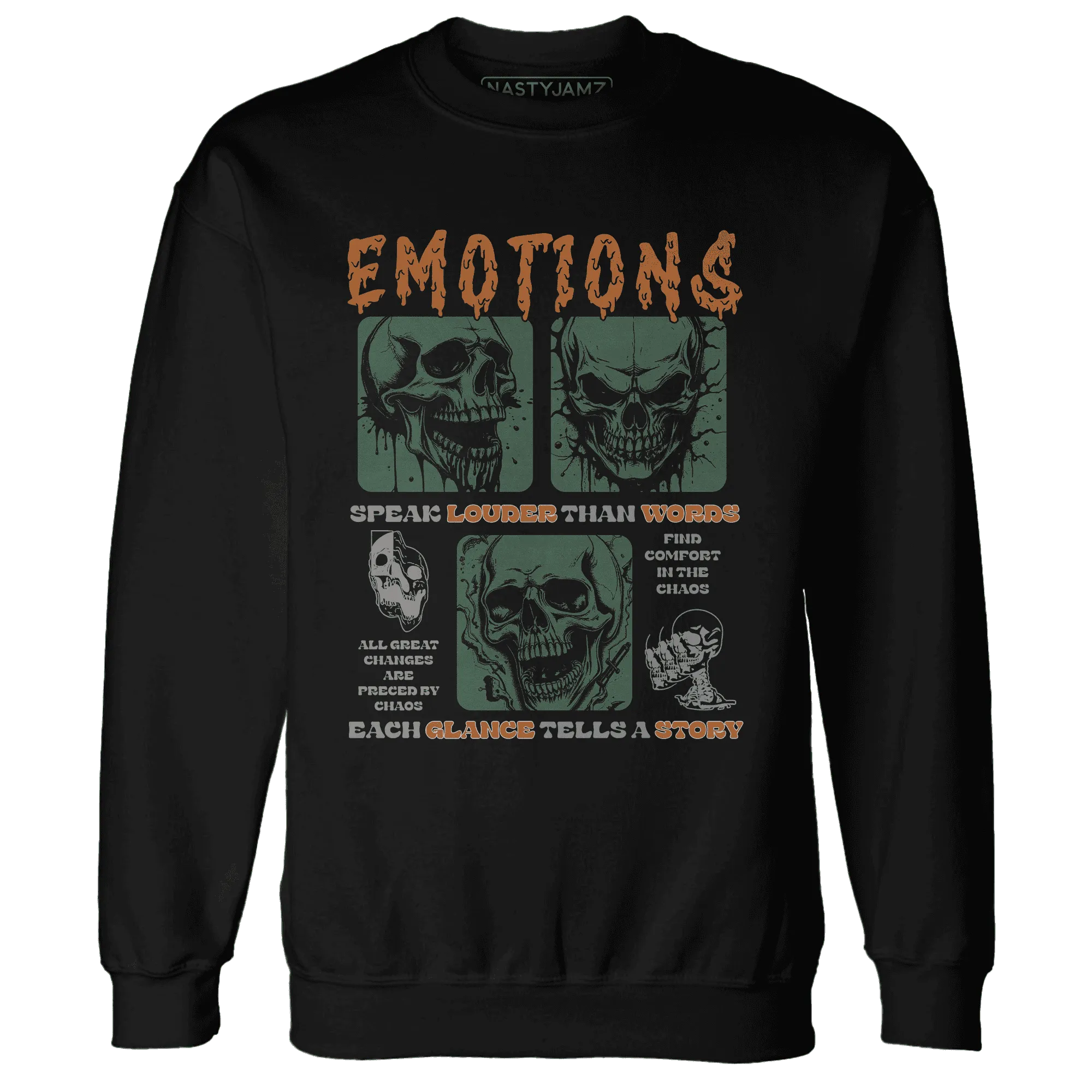 Dunk-Low-Ceramic-NastyJamz-Sweatshirt-Match-Emotions-Skull