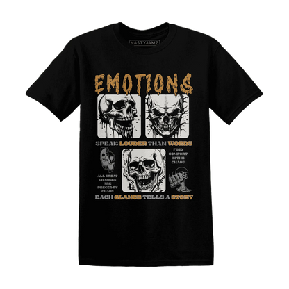 Dunk-Low-Retro-Wheat-Orange-NastyJamz-T-Shirt-Match-Emotions-Skull