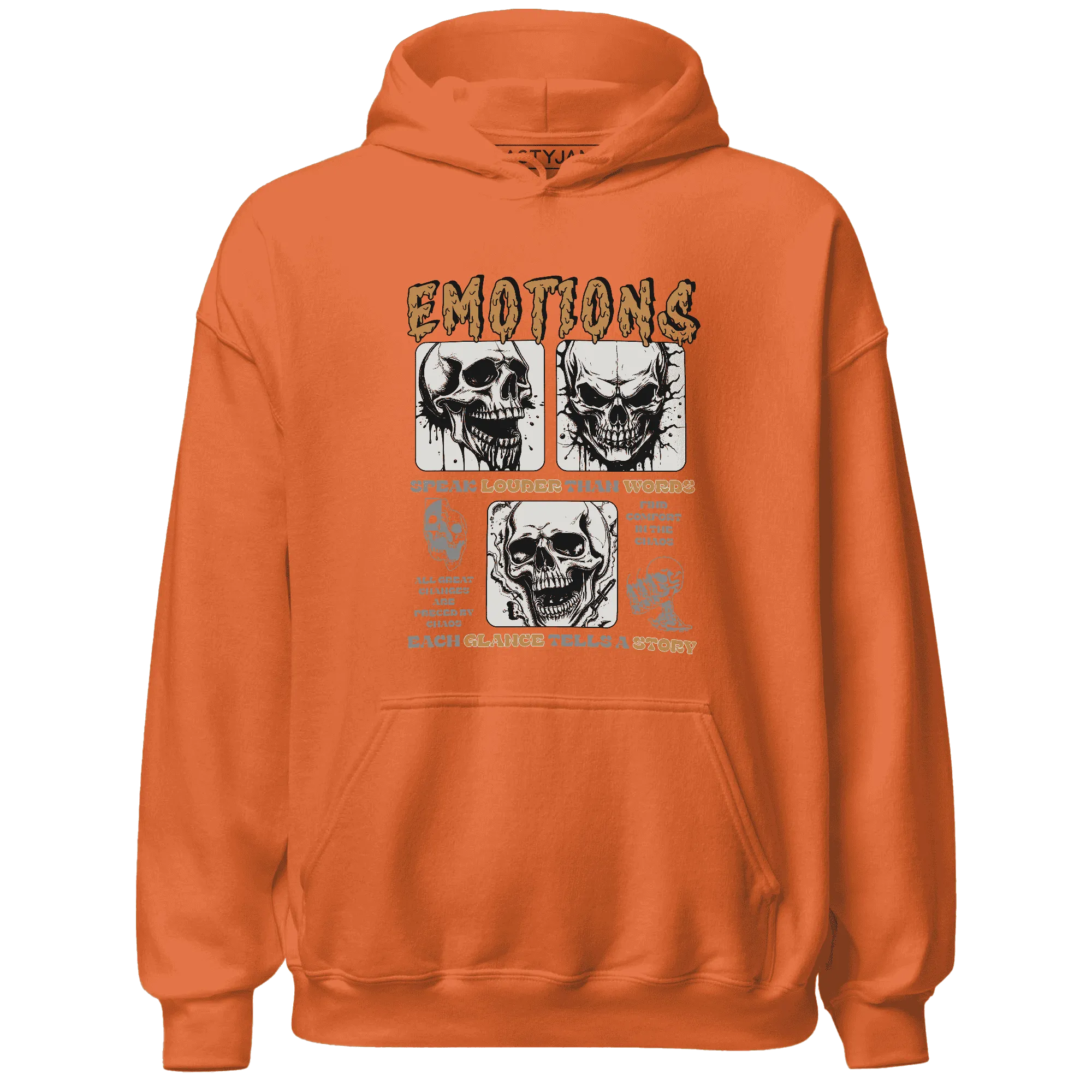 Dunk-Low-Retro-Wheat-Orange-NastyJamz-Hoodie-Match-Emotions-Skull