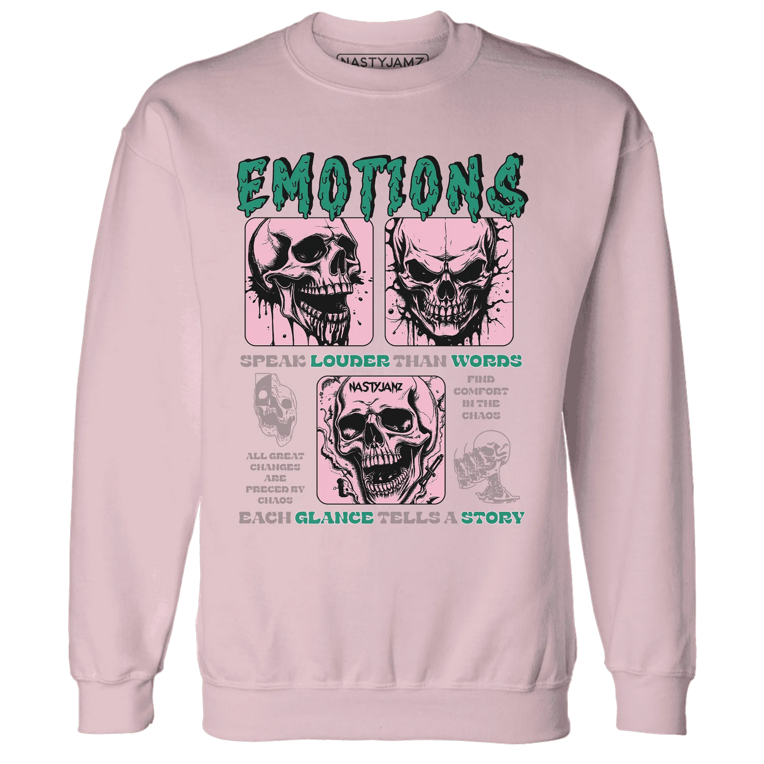Dunk-Pink-Malachite-Medium-Soft-Low-Sail-NastyJamz-Sweatshirt-Match-Emotions-Skull
