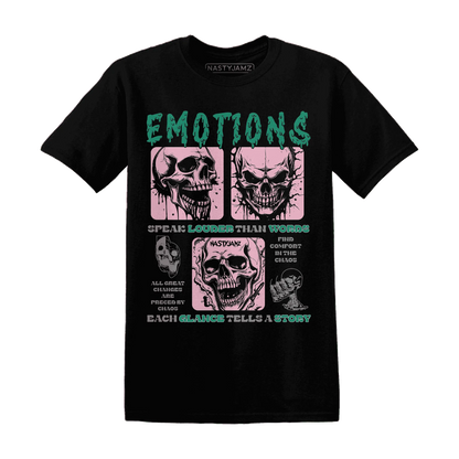 NastyJamz-Dunk-Pink-Malachite-Medium-Soft-Low-Sail-T-Shirt-Match-Emotions-Skull