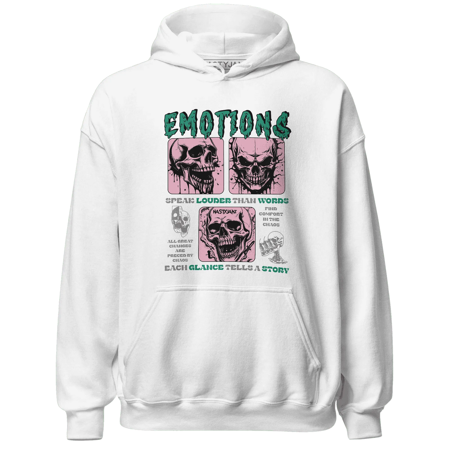 NastyJamz-Dunk-Pink-Malachite-Medium-Soft-Low-Sail-Hoodie-Match-Emotions-Skull