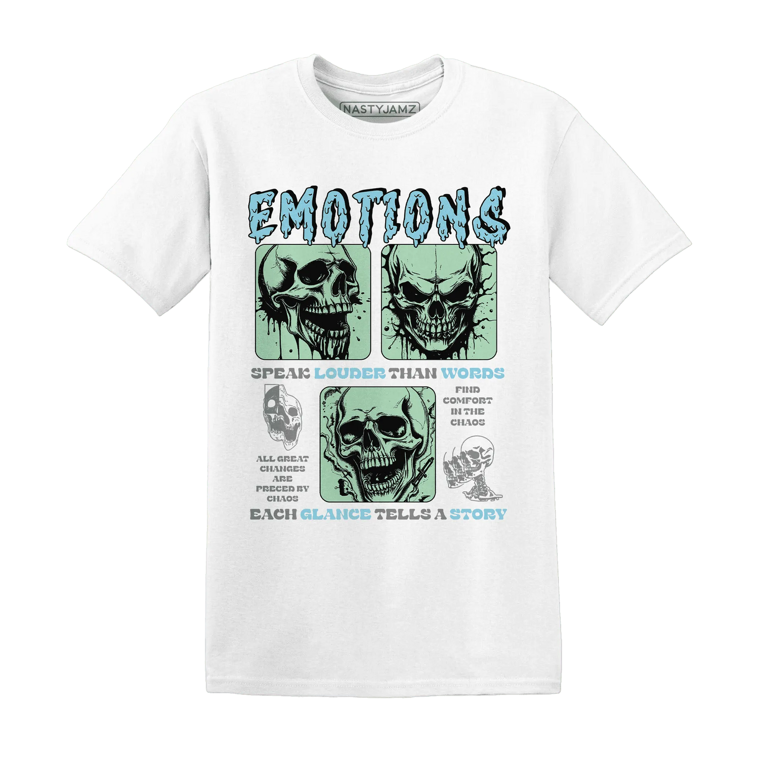 Dunk-Verdy-Visty-Blue-Gaze-Light-Arctic-T-Shirt-Match-Emotions-Skull