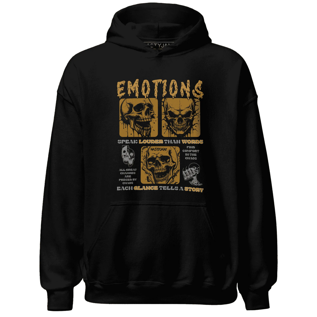 Wheat-13s-NastyJamz-Hoodie-Match-Emotions-Skull