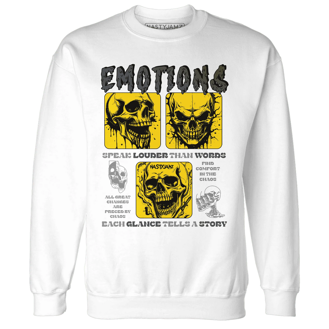 NastyJamz-Thunder-4s-Sweatshirt-Match-Emotions-Skull