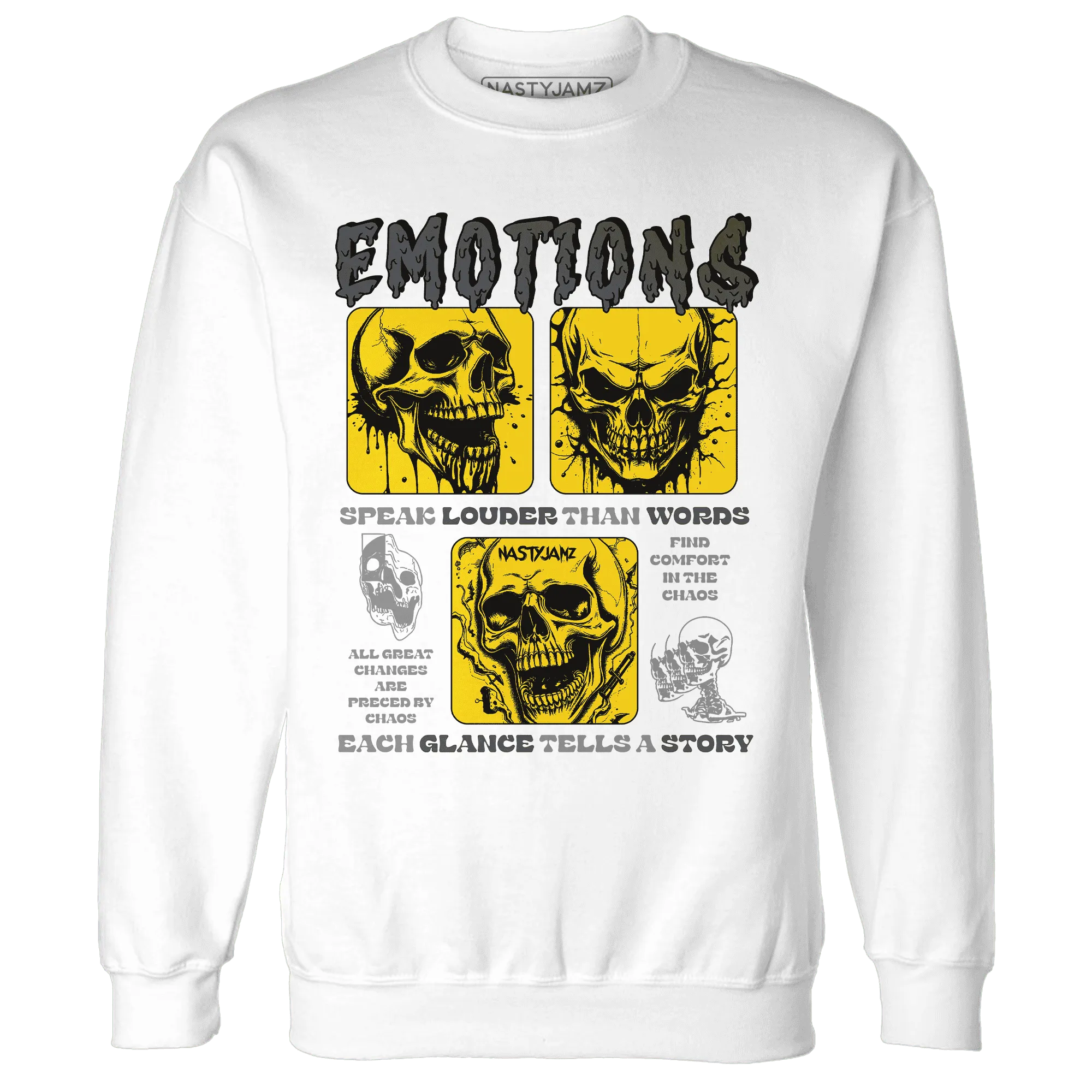 NastyJamz-Thunder-4s-Sweatshirt-Match-Emotions-Skull