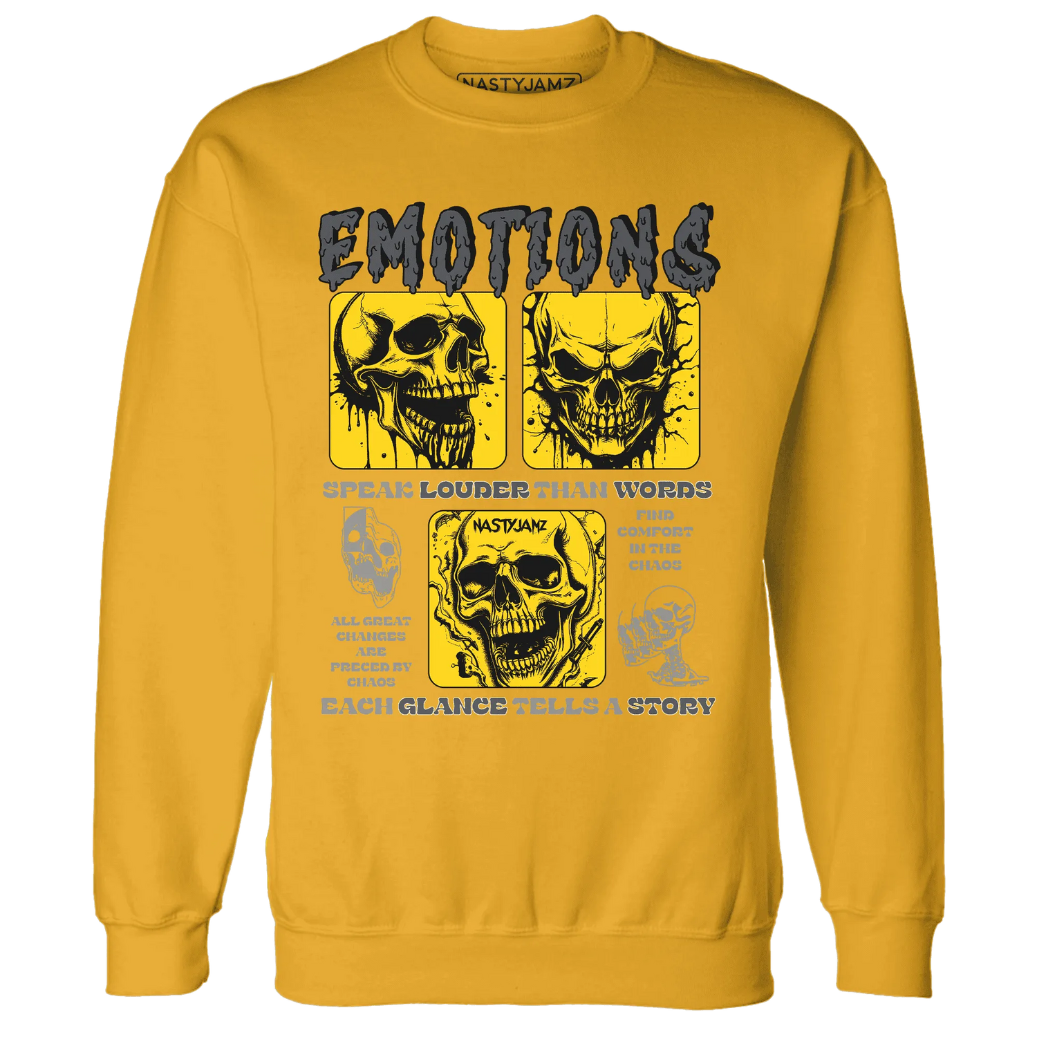 NastyJamz-Thunder-4s-Sweatshirt-Match-Emotions-Skull