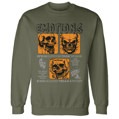 NastyJamz-Olive-5s-Sweatshirt-Match-Emotions-Skull