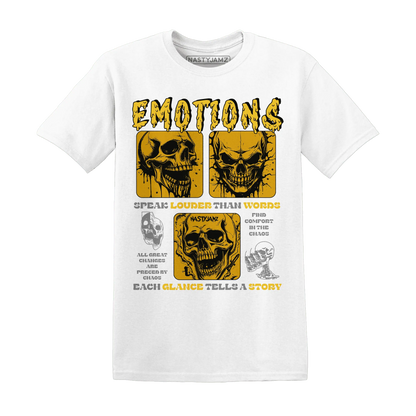 NastyJamz-Yellow-Ochre-6s-T-Shirt-Match-Emotions-Skull