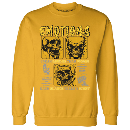 NastyJamz-Yellow-Ochre-6s-Sweatshirt-Match-Emotions-Skull