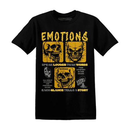 NastyJamz-Yellow-Ochre-6s-T-Shirt-Match-Emotions-Skull