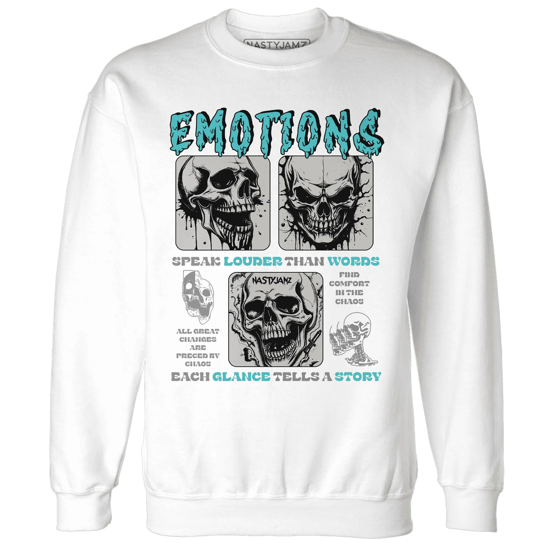 NastyJamz-NBL-Cyan-Burst-9060-Sweatshirt-Match-Emotions-Skull