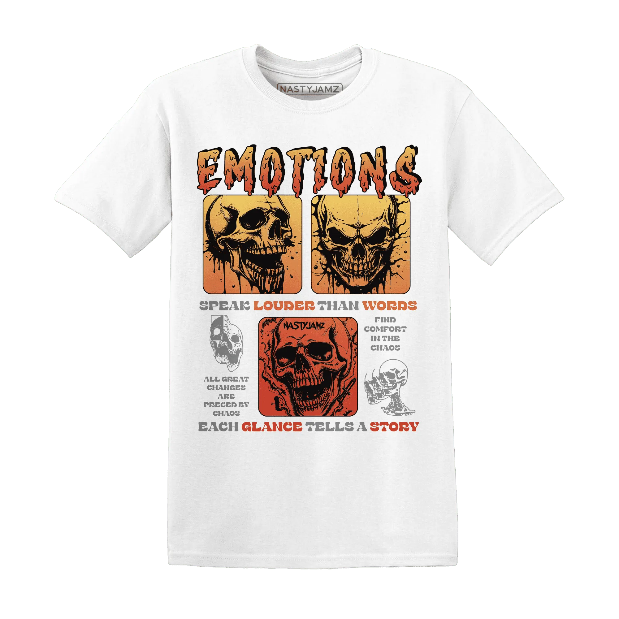 NastyJamz-VaporMax-Crimson-Total-Orange-Plus-T-Shirt-Match-Emotions-Skull