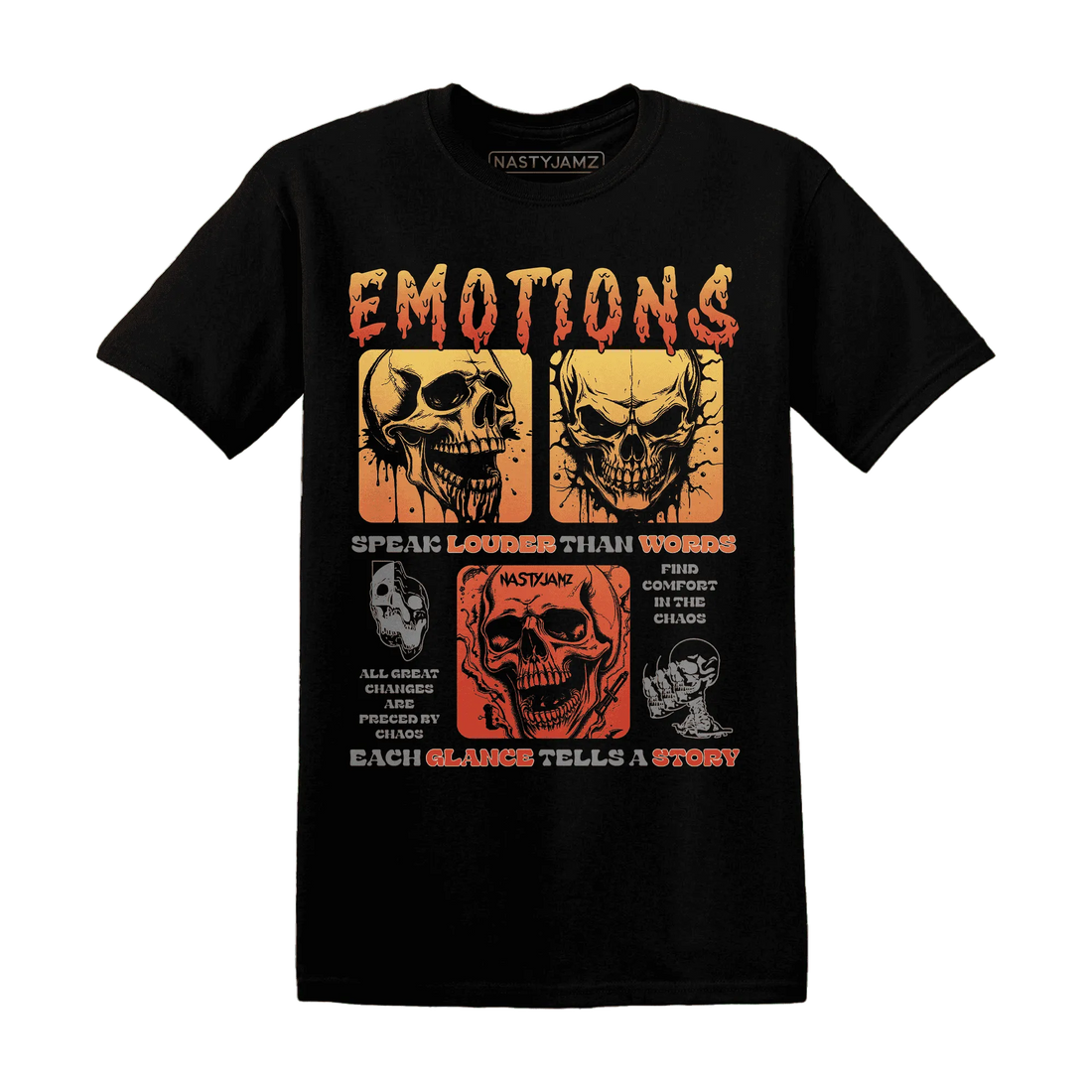 NastyJamz-VaporMax-Crimson-Total-Orange-Plus-T-Shirt-Match-Emotions-Skull