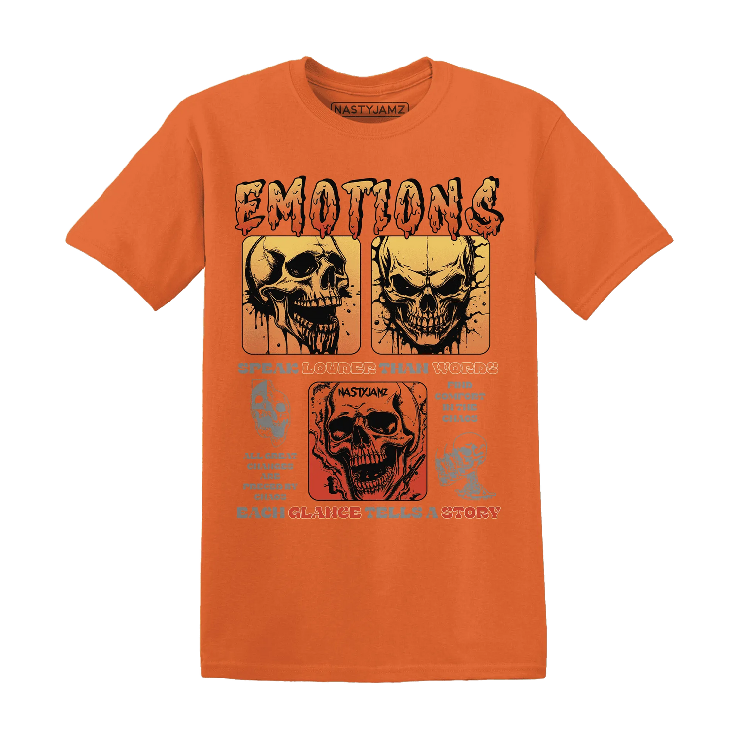 NastyJamz-VaporMax-Crimson-Total-Orange-Plus-T-Shirt-Match-Emotions-Skull