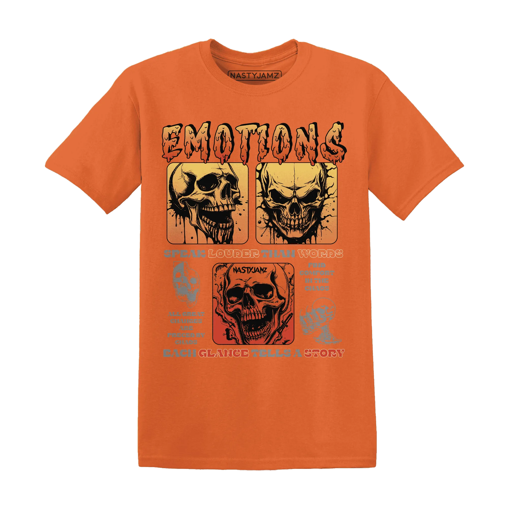 NastyJamz-VaporMax-Crimson-Total-Orange-Plus-T-Shirt-Match-Emotions-Skull