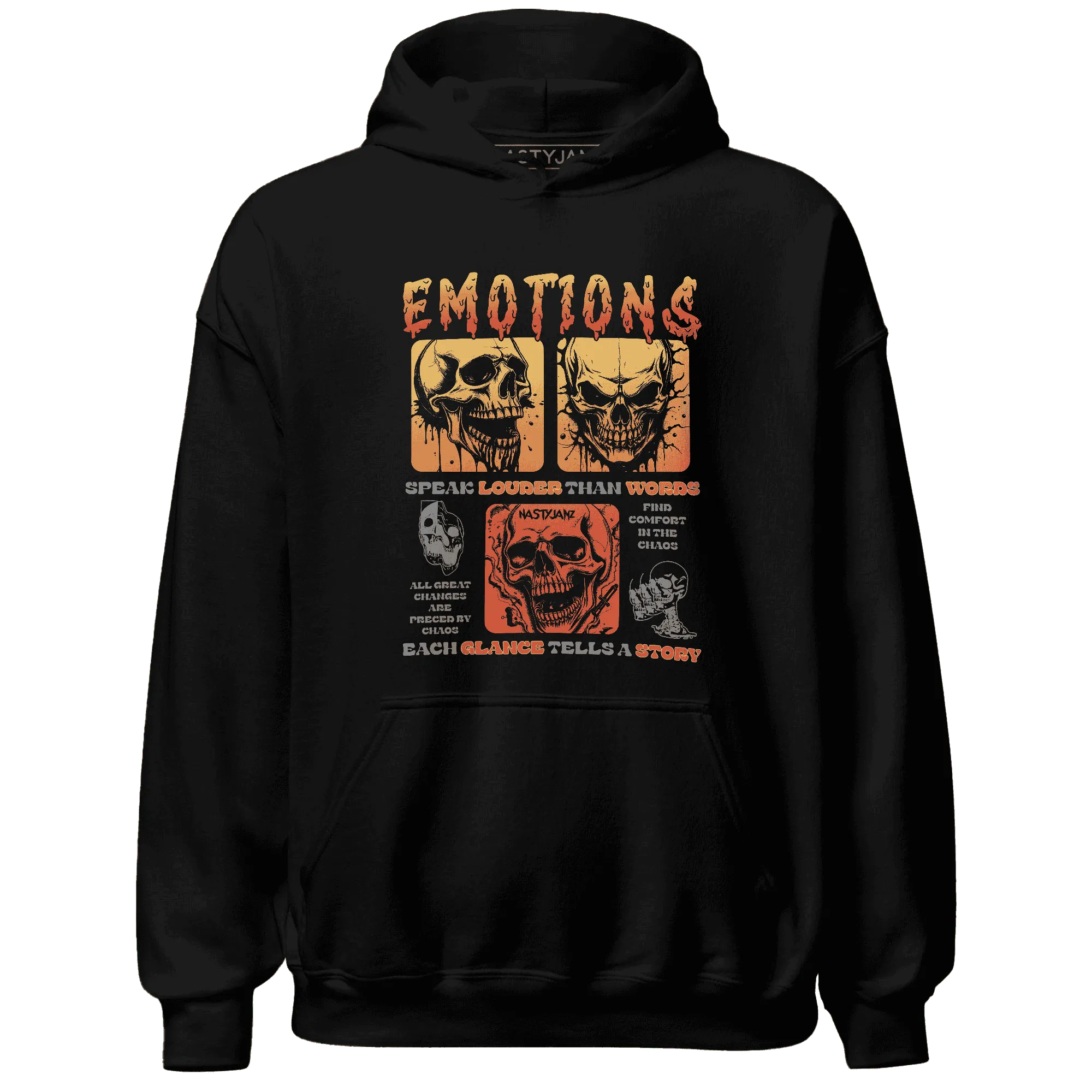 VaporMax-Crimson-Total-Orange-Plus-NastyJamz-Hoodie-Match-Emotions-Skull
