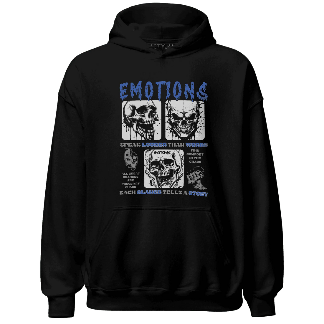 VaporMax-Game-Royal-Blue-NastyJamz-Hoodie-Match-Emotions-Skull