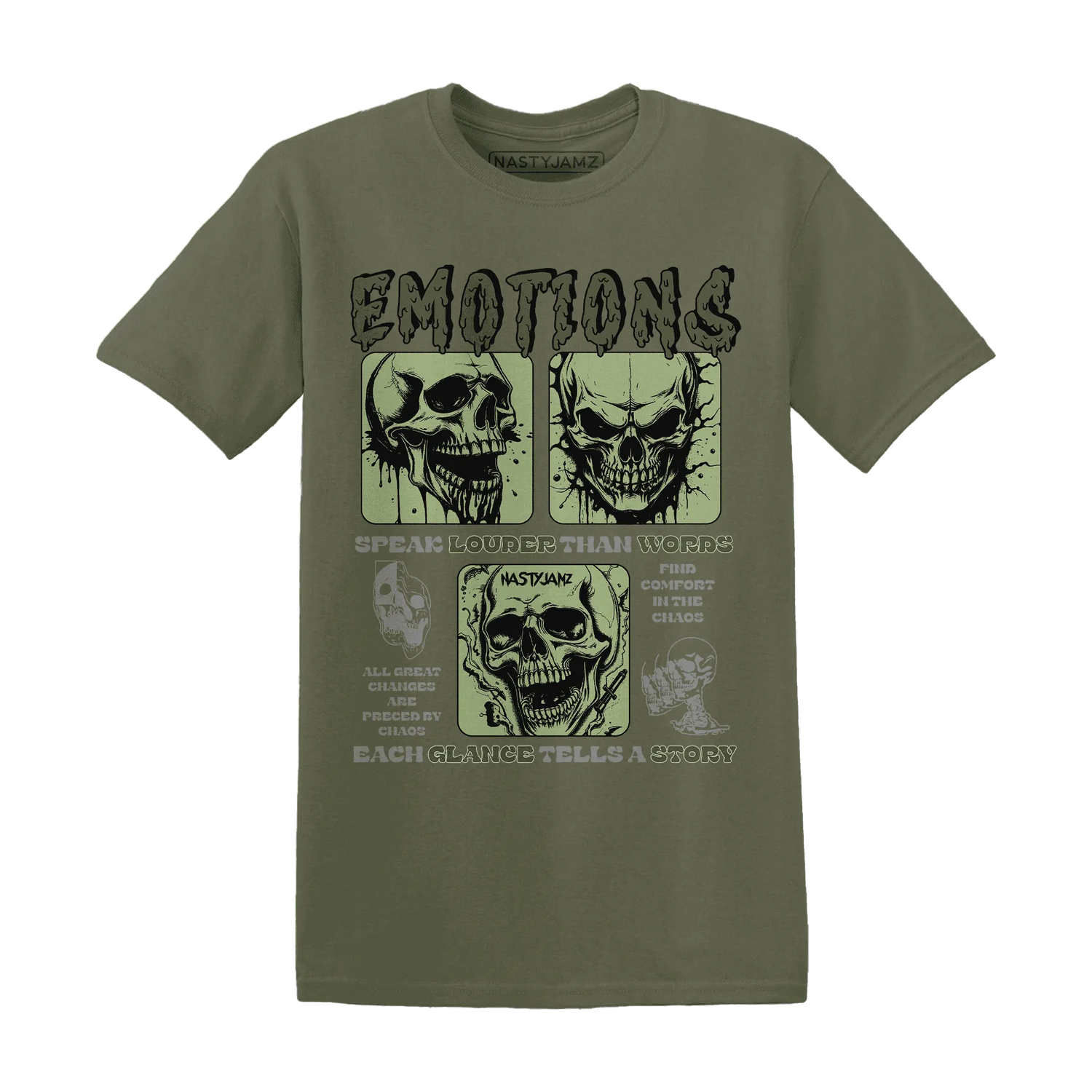 VaporMax-Plus-Alligator-NastyJamz-T-Shirt-Match-Emotions-Skull