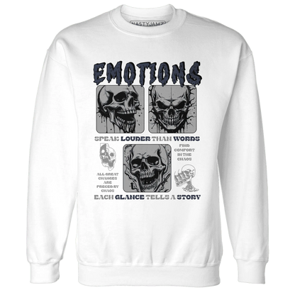 VaporMax-Plus-Midnight-Navy-White-Metallic-Silver-Sweatshirt-Match-Emotions-Skull