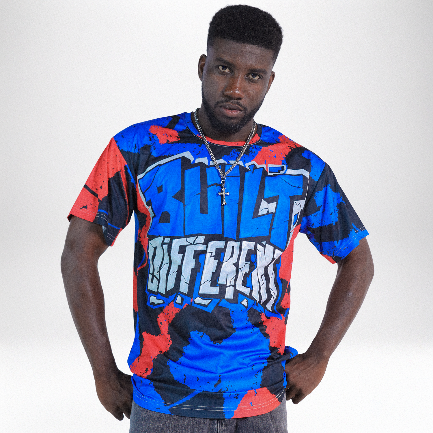 Rare Air 4s NastyJamz T-Shirt Match Built Different All-Over Print Broken