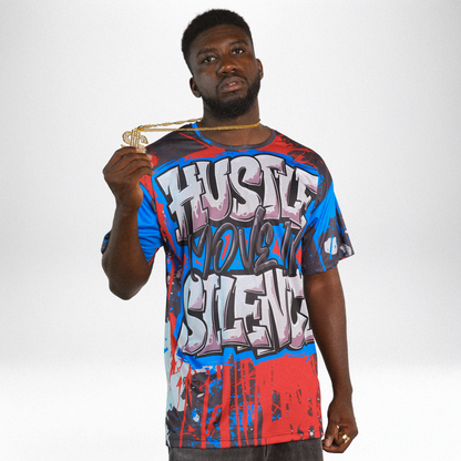 Rare Air 3s NastyJamz T Shirt Match Hustle Move In Silence All-Over Print