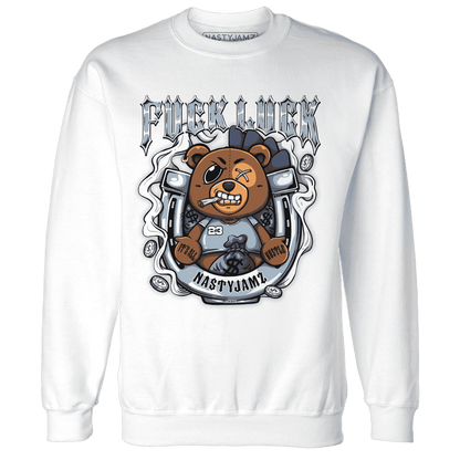 Mid Diffused Blue Grey 1s Sweatshirt Match F Luck BER - NastyJamz