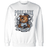 Mid Diffused Blue Grey 1s Sweatshirt Match F Luck BER - NastyJamz