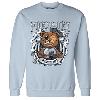Mid Diffused Blue Grey 1s Sweatshirt Match F Luck BER - NastyJamz
