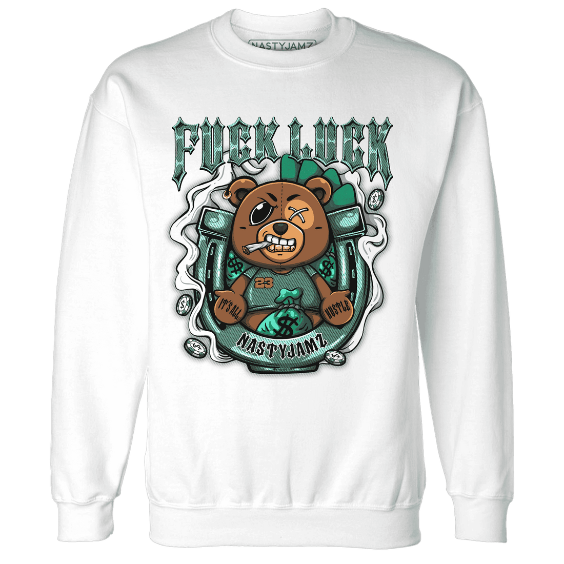 Nina CN Abney 3s Sweatshirt Match F Luck BER - NastyJamz