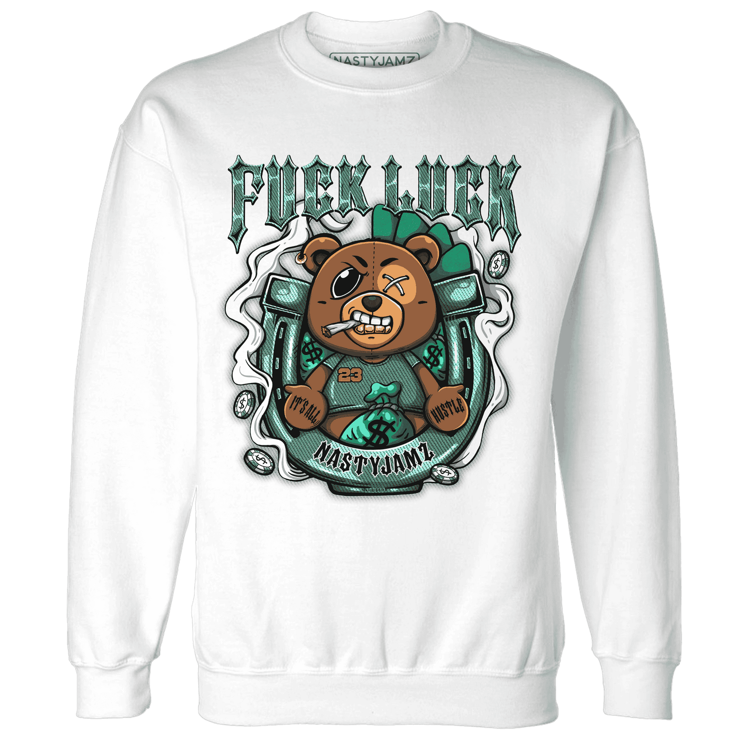 Nina CN Abney 3s Sweatshirt Match F Luck BER - NastyJamz