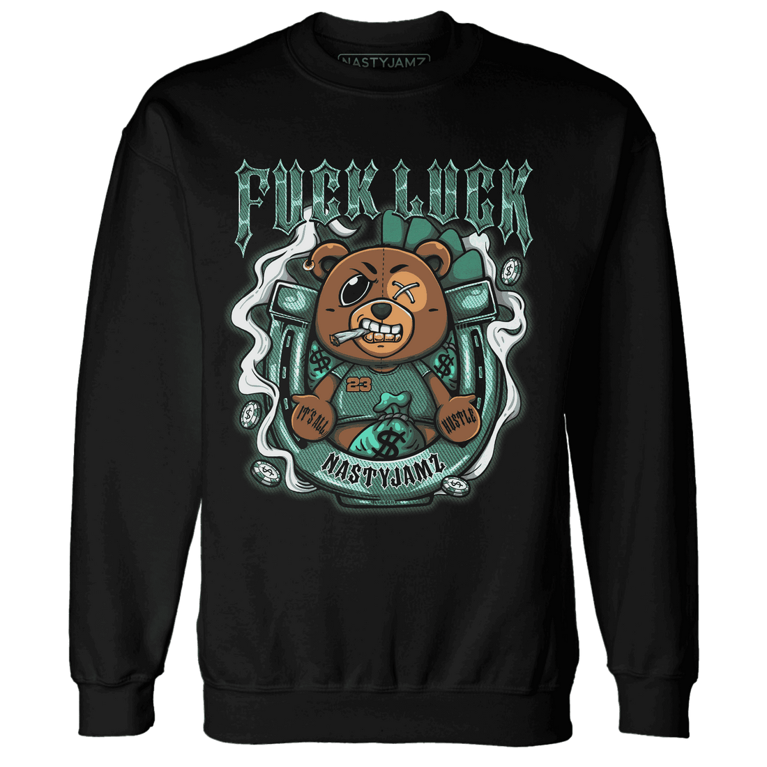 Nina CN Abney 3s Sweatshirt Match F Luck BER - NastyJamz