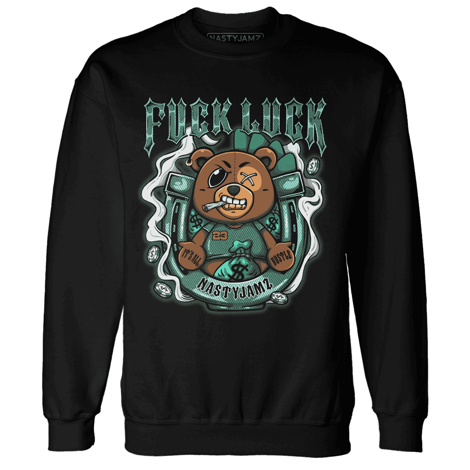 Nina CN Abney 3s Sweatshirt Match F Luck BER - NastyJamz
