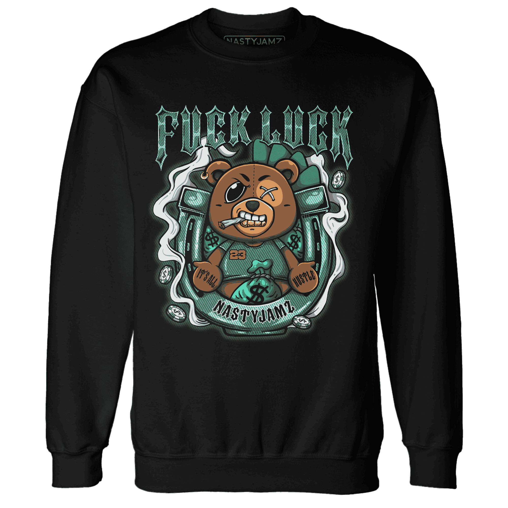Nina CN Abney 3s Sweatshirt Match F Luck BER - NastyJamz