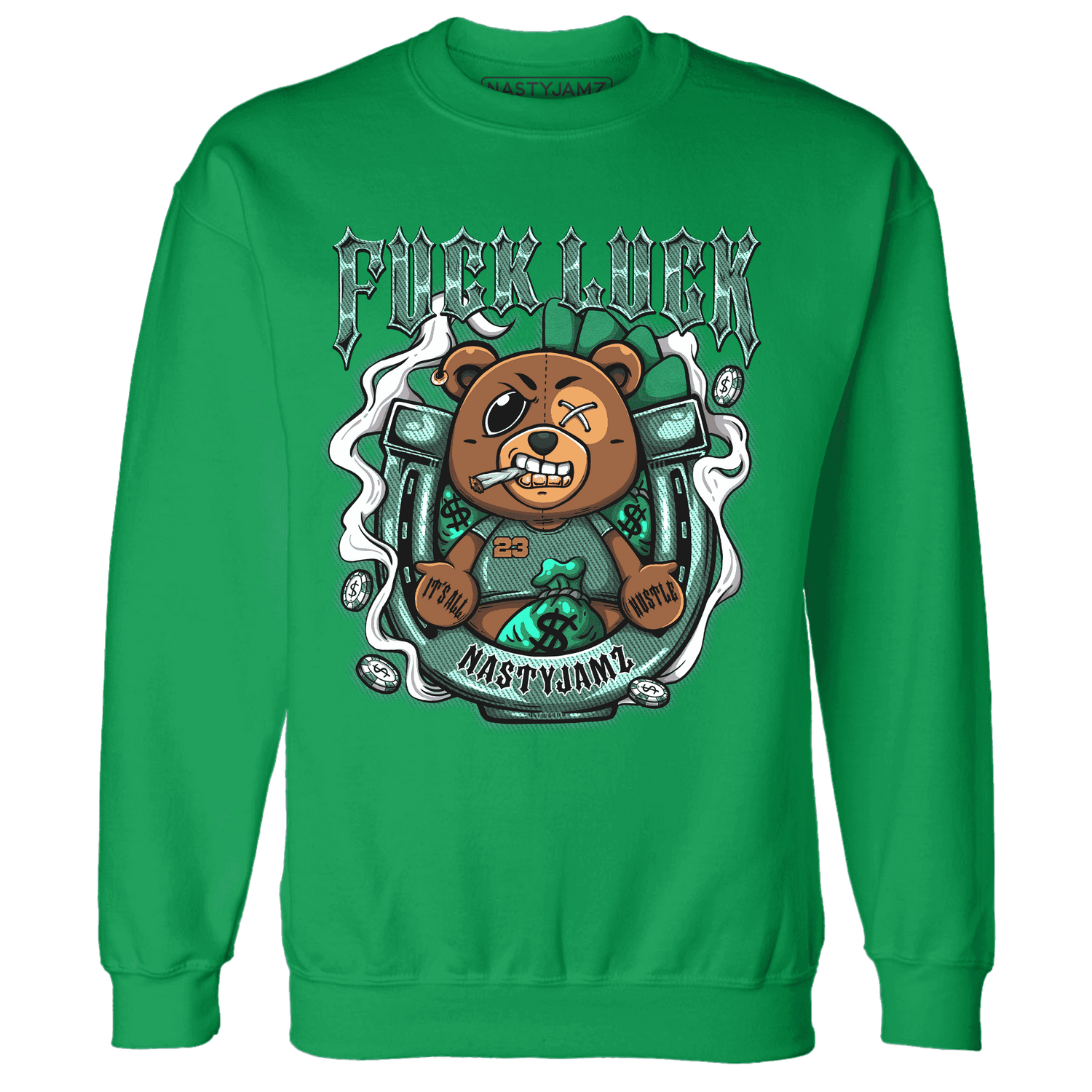 Nina CN Abney 3s Sweatshirt Match F Luck BER - NastyJamz