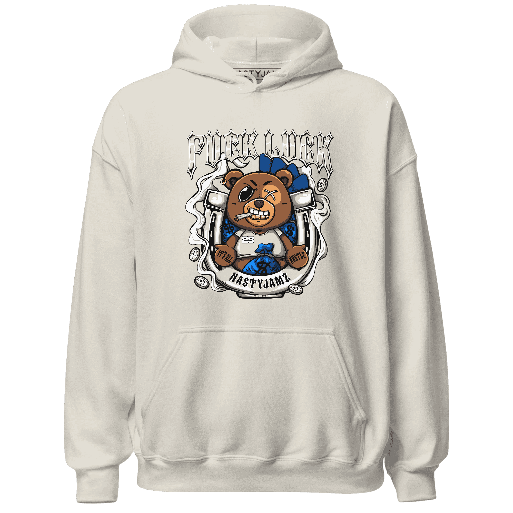 Quaiii 54s Hoodie Match F Luck BER - NastyJamz