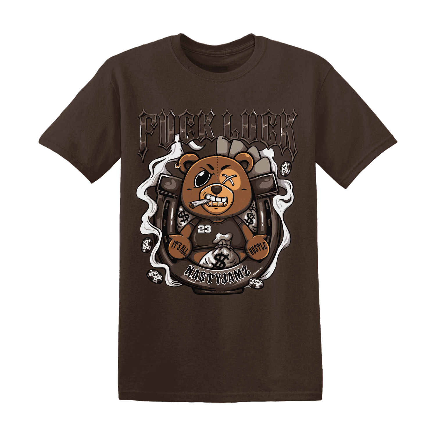 Dunk Low Baroque Brown T Shirt Match F Luck BER - NastyJamz
