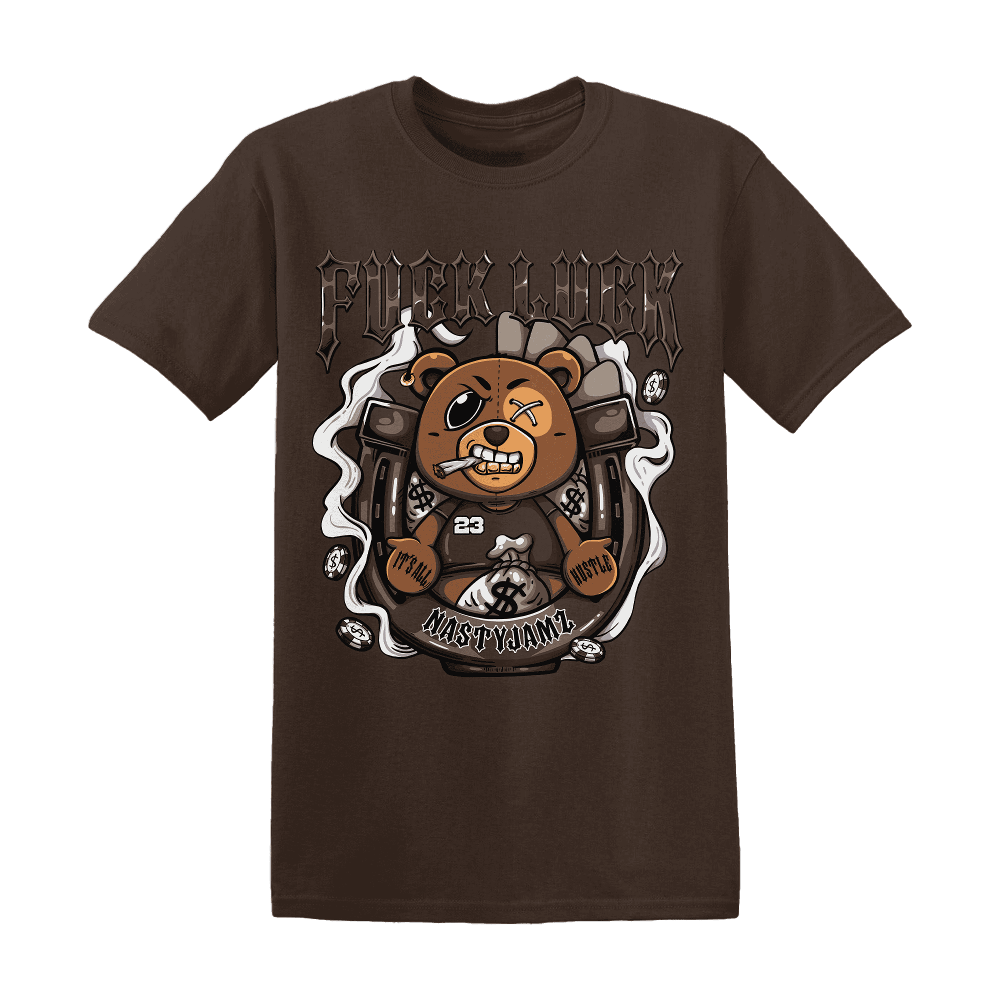 Dunk Low Baroque Brown T Shirt Match F Luck BER - NastyJamz