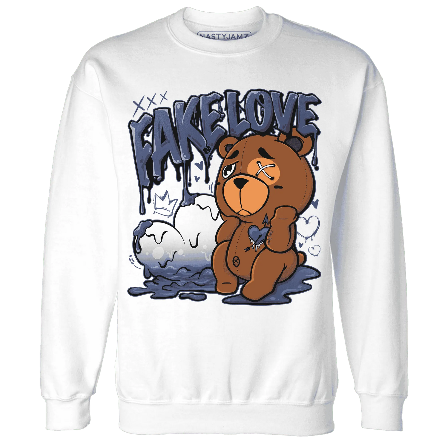 Low-Diffused-Blue-11s-Sweatshirt-Match-Fake-Love-BER