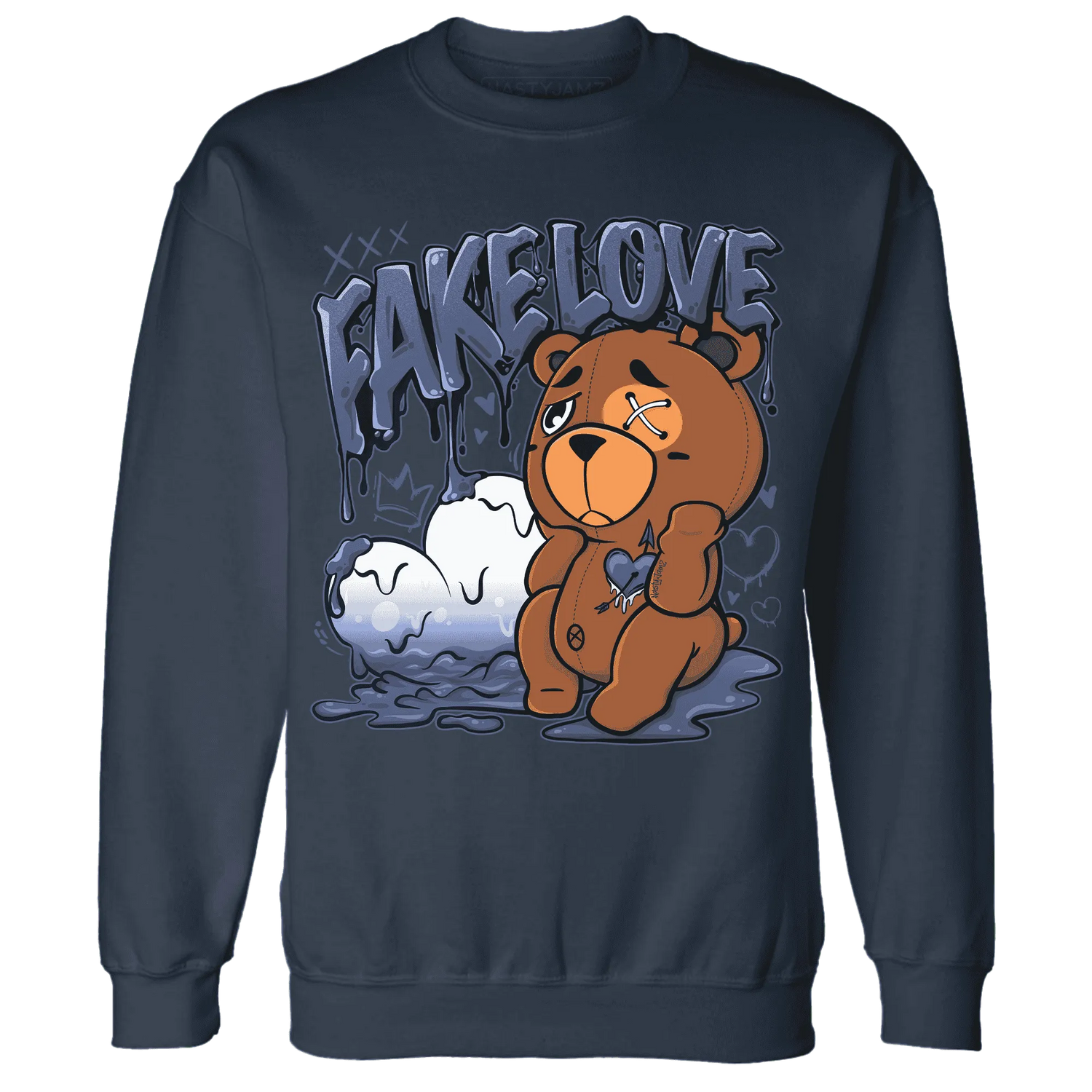 Low-Diffused-Blue-11s-Sweatshirt-Match-Fake-Love-BER