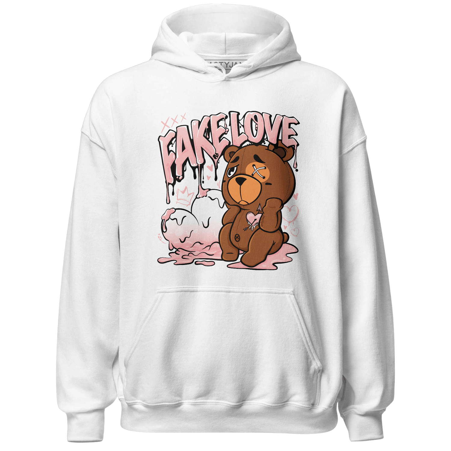 Low Legend Pink 11s Hoodie Match Fake Love BER - NastyJamz