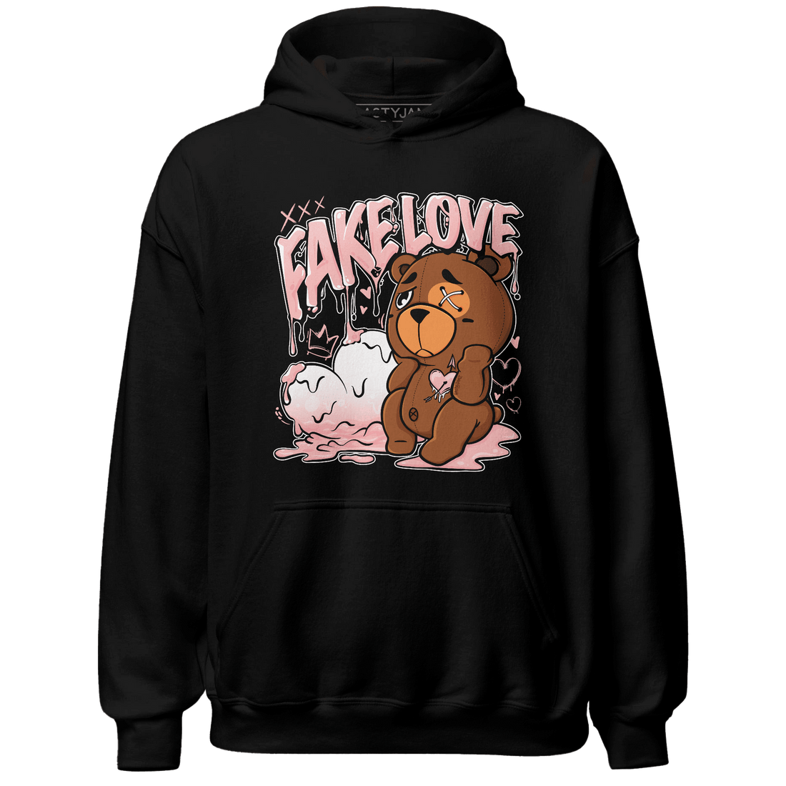 Low Legend Pink 11s Hoodie Match Fake Love BER - NastyJamz